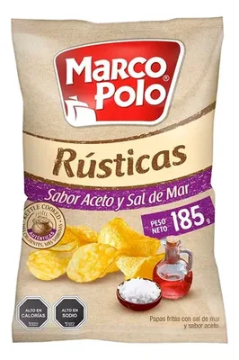 Papas Fritas Rústicas Sabor Aceto Marco Polo