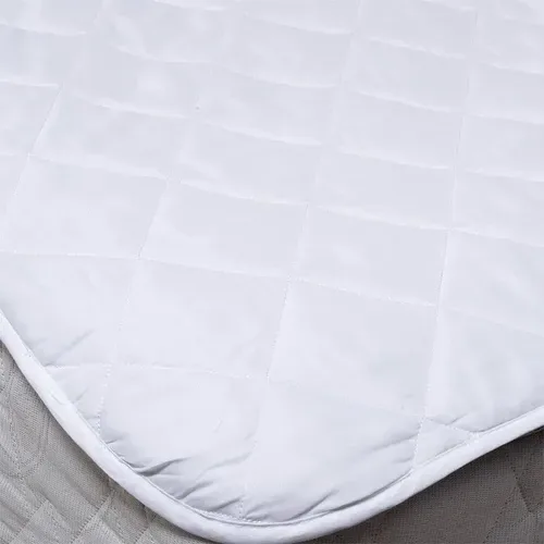 Cubrecolchón Microfibra Impermeable 2.5 Plazas Blanco Cuna