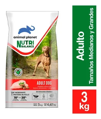 Alimento Para Perro Adulto 3kg Proteína Premium