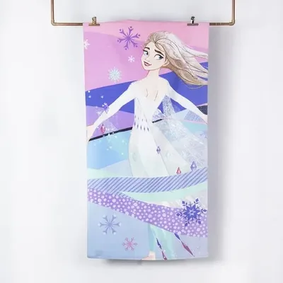 Toalla De Playa Algodón Poliéster 70x140cm Coral Claro