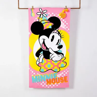 Toalla De Playa Microfibra 70x140 Cm Con Bolso Coral Claro