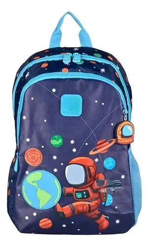 Mochila Escolar Marit 20l Acolchada Torre Coral Claro