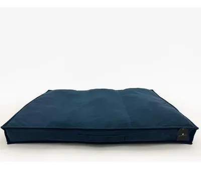 Cama Para Mascota Acolchada Talla S Azul Azul