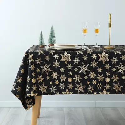 Mantel Rectangular Estampado Poliéster 150x210cm Coral Claro