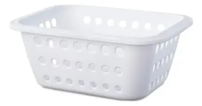 Canasta Organizadora Plástica 1.4 Litros Multicolor Coral Claro