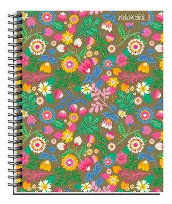 Cuaderno Universitario Tapa Dura 100 Hojas Matemática Dorado