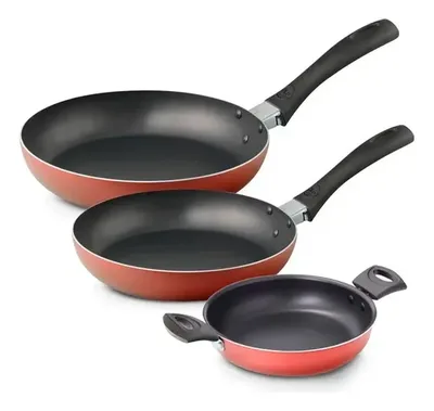 Set De Sartenes Aluminio Antiadherente Cocina