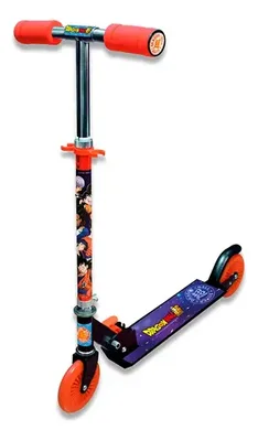 Scooter Metálico Infantil Dragon Ball Super