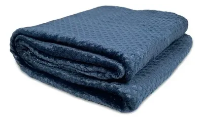 Frazada Térmica Coral Pop 150x200cm Poliéster Azul