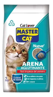 Arena Aglutinante Para Gatos 2kg Natural