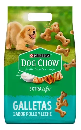 Galletas Para Perros Dog Chow 2kg Pollo Leche