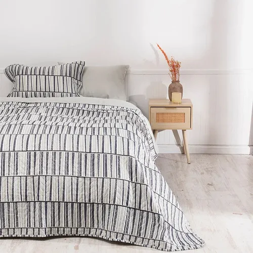 Set De Sábanas Quilt Estampado 1.5 Plaza Poliéster