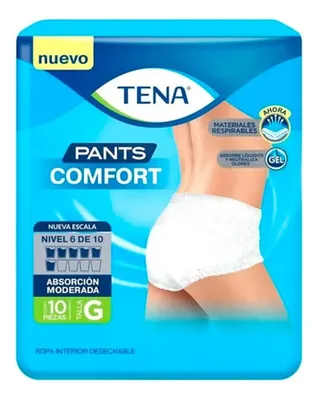 Ropa Interior Desechable Tena Comfort Talla L L
