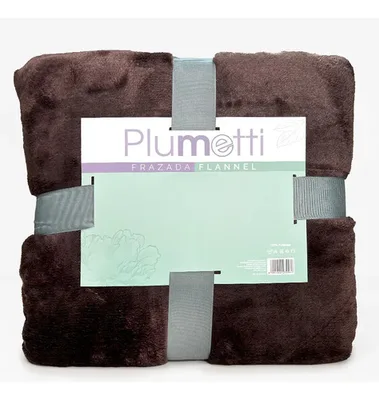 Frazada Flannel Térmica 1.5 Plazas Poliéster Coral Claro