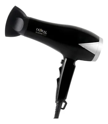 Secador De Pelo Bergen 2000w Negro Profesional Negro