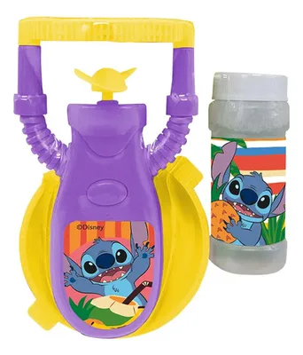 Lanza Burbujas Stitch Disney Infantil