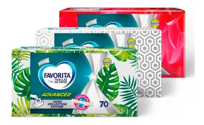 Toalla De Papel Interfoliada 70 Unidades Suave