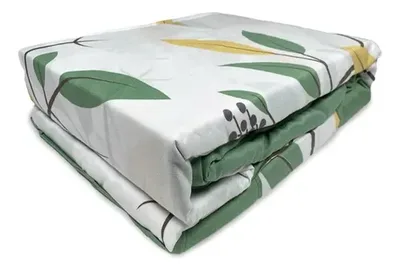 Set De Sábanas Aterciopelada King 210 Hilos Verde