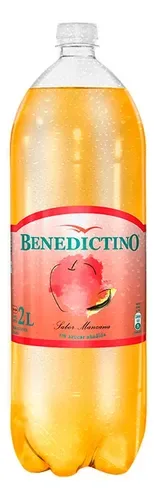 Agua Saborizada Benedictino Manzana 2 Litros