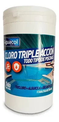 Cloro Triple Acción Tableta Para Piscina