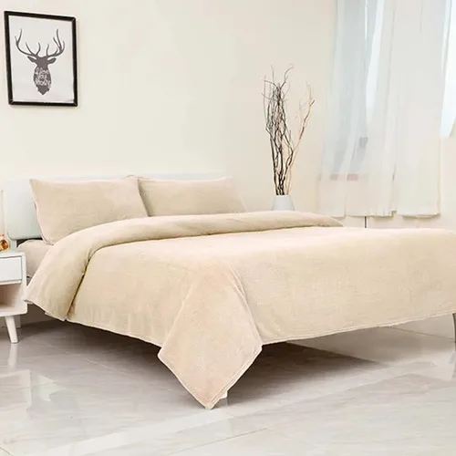 Set De Sábanas Chiporro Lisa 2 Plazas Beige Beige