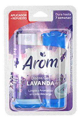 Discos Activos Higienizante Inodoro Lavanda