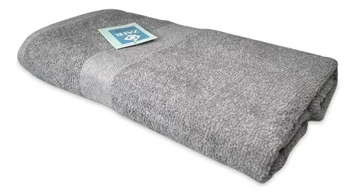 Toalla De Mano Algodón 100% Colección Gris Gris