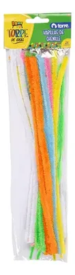 Varillas De Chenille Colores Surtidos Set Creativo Coral Claro
