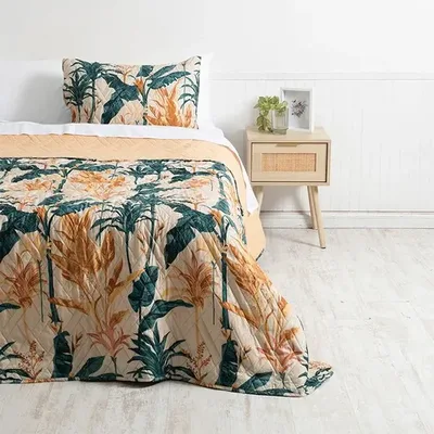 Quilt Estampado 1.5 Plaza Poliéster Mashini