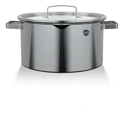 Cacerola Acero Inoxidable 24cm Serie 500