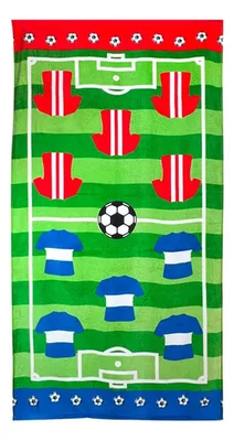 Toalla De Playa Velour Algodón 70x140cm Coral Claro