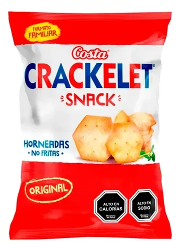 Galletas Mini Crackelet 180gr Marca Costa