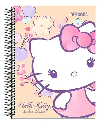 Cuaderno Escolar Hello Kitty Carta 150 Hojas Multicolor