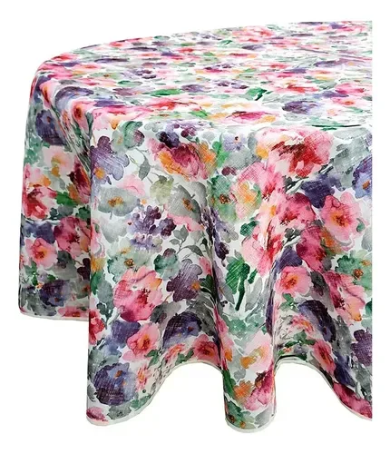 Mantel Redondo Poliéster 180cm Para Mesa