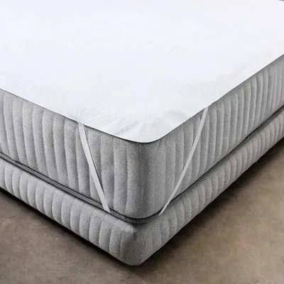 Protector Colchón Microfibra 2.5 Plazas Impermeable Blanco Cuna