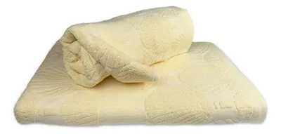 Set De Toallas Jacquard Premium Algodón 100% Coral Claro