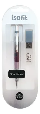 Portaminas Isofit 0.7mm Con Minas Incluidas