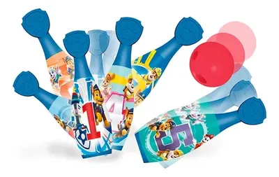 Set Bowling Infantil Paw Patrol Nickelodeon