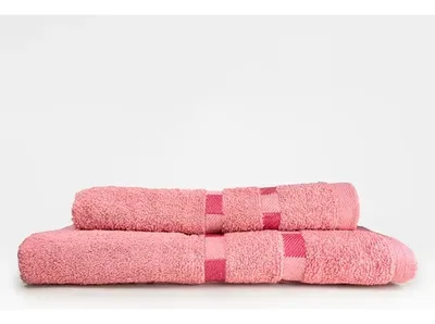 Toalla De Mano Algodón 100% Absorbente Rosa Rosa