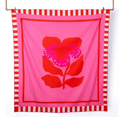 Toalla De Playa Deportiva Xl Microfibra Coral Claro