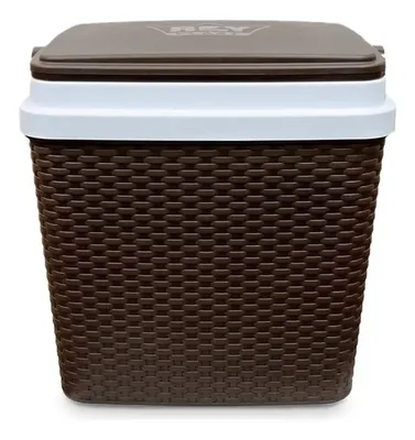 Nevera Cooler Plástico 35 Litros Portátil Marrón