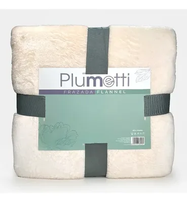 Frazada Flannel Térmica Poliéster 1.5 Plazas Coral Claro