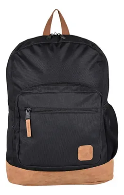 Mochila Escolar Enny 30l Impermeable Acolchada Negro