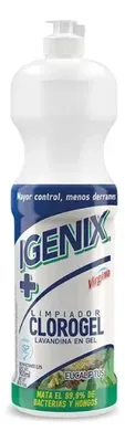 Cloro Gel Desinfectante Botella 900ml Eucaliptus
