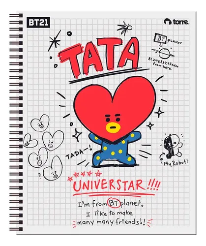 Cuaderno Universitario Espiral Matemática 7mm