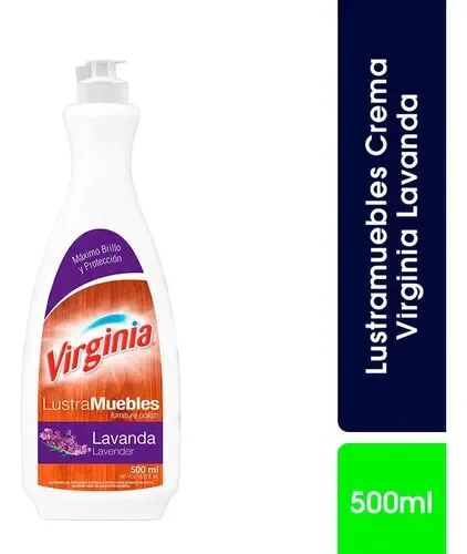 Lustramuebles En Crema Aroma Lavanda 500cc