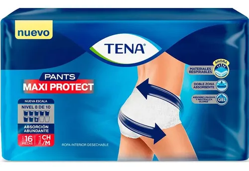 Pants Desechable Adulto Tena Maxi Protect Talla M