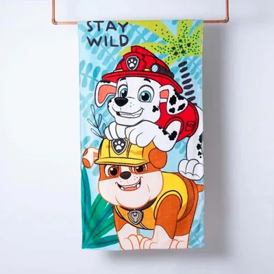 Toalla De Playa Algodón 75x150 Cm Jacquard Coral Claro