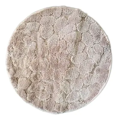 Piso De Baño Marbella Velvet Antideslizante Coral Claro