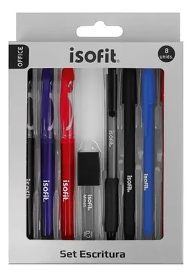 Set De Escritura 8 Piezas Bolígrafos Gel Borrables Amarillo